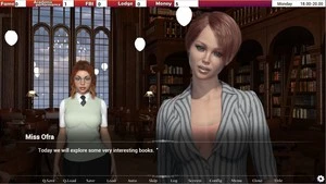 Скачать порно игру The College – New Version 0.53.0 [Deva Games]